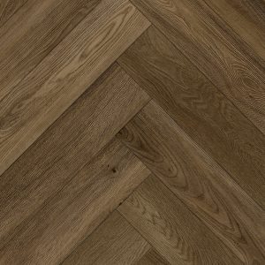 Classic Auburn Border Wishbone Luxury Vinyl By Twelve Oaks